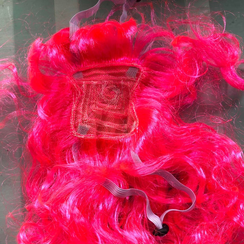Drasawee Long Synthetic Female Pet Wigs Dog Cat Hair Costumes - Image 5